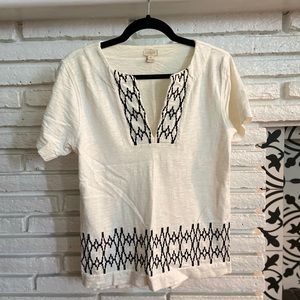 J Crew Short Sleeve Tunic